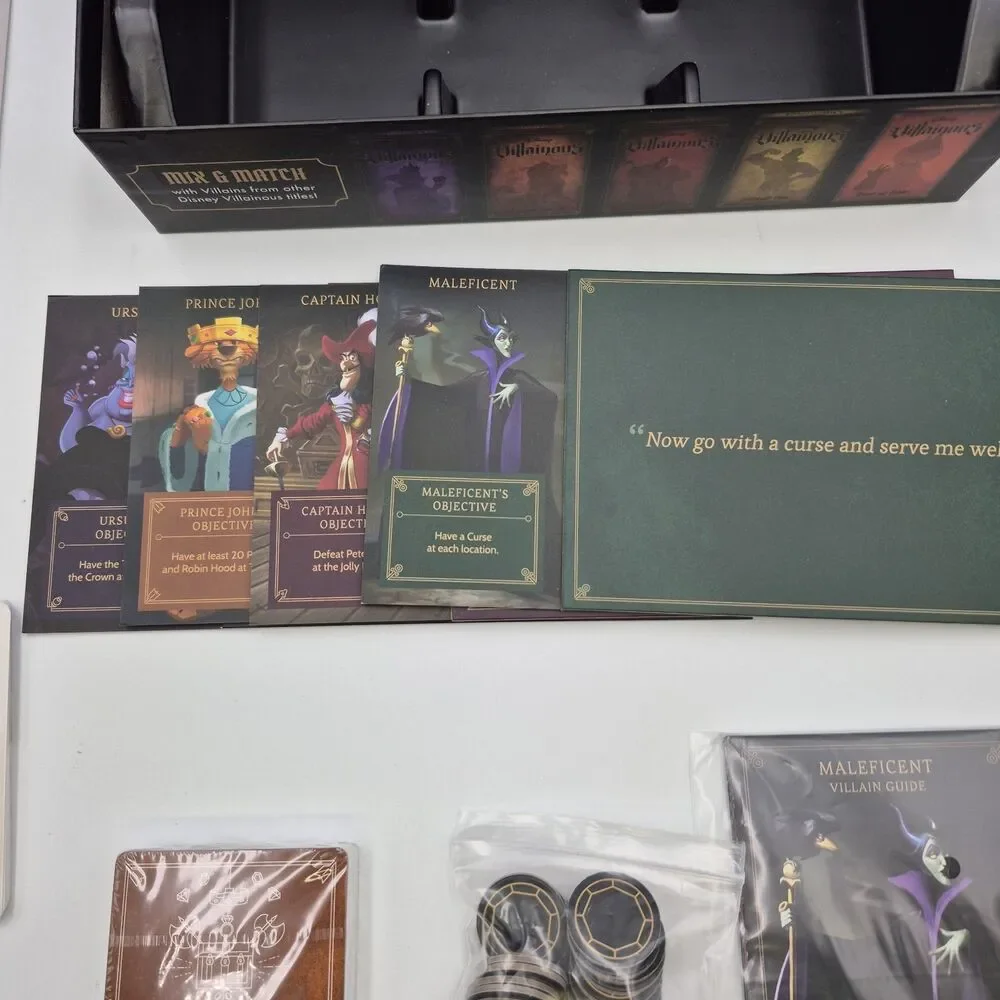 Ravensburger Disney Villainous:Evil Board Game Disney 100 Edition